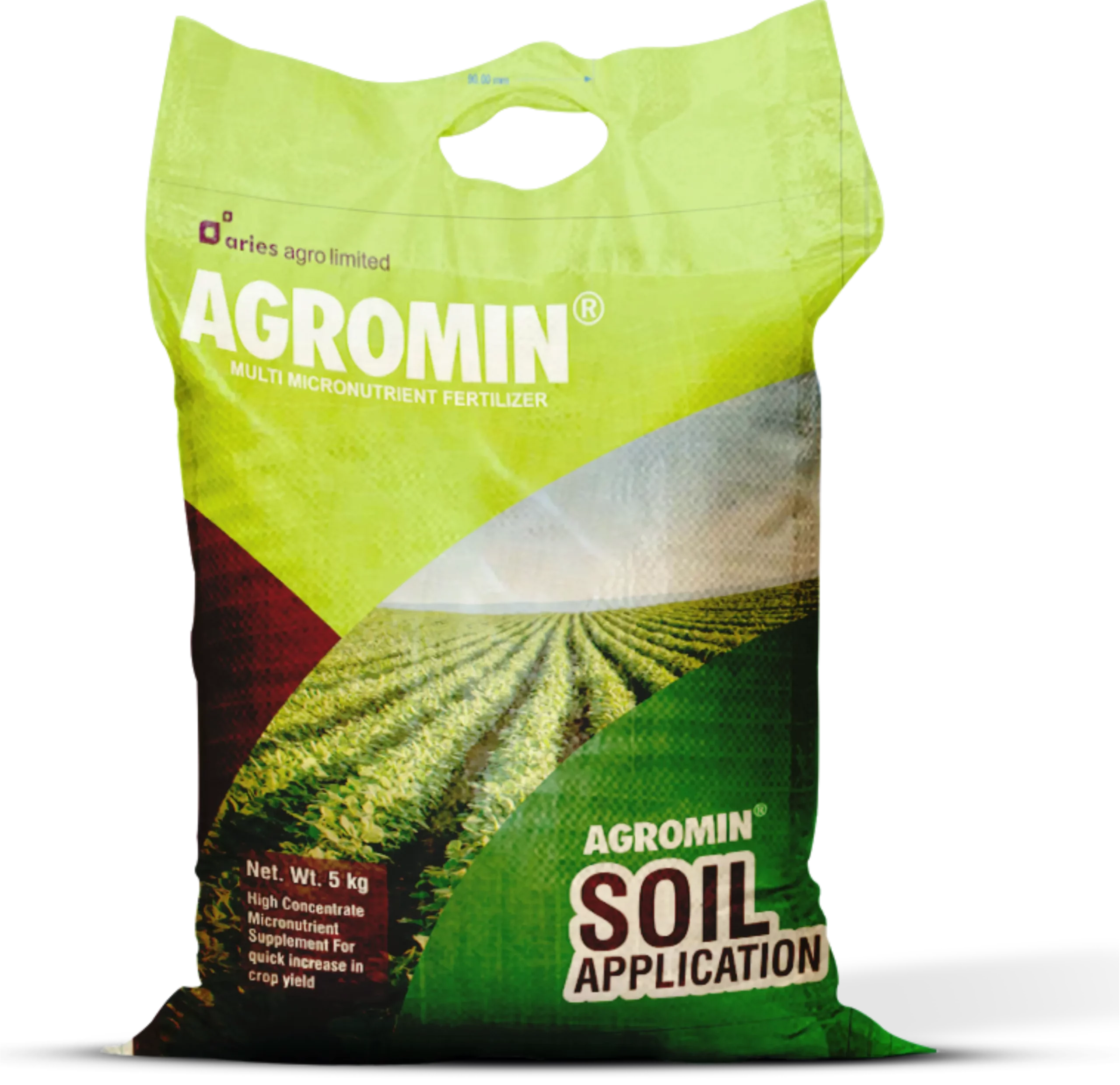 Agromin Soil Application mockup
