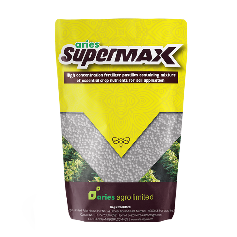 Aries Supermax soil application fertilizer product