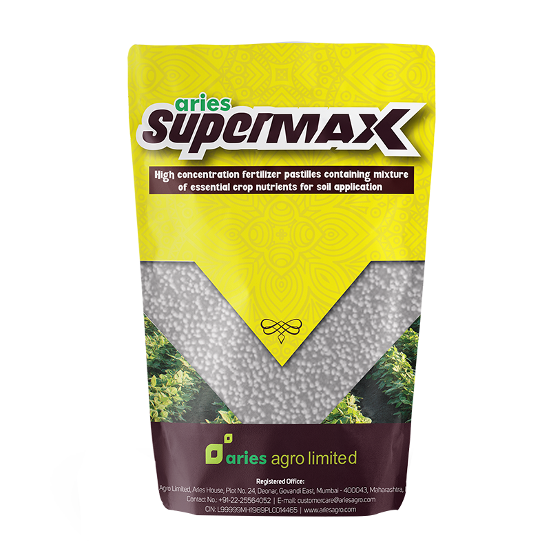 Aries Supermax soil application fertilizer product