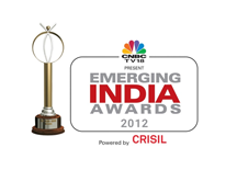 Representing logo of CNBC Emerging India Awards 2012