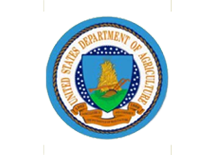 Representing logo of US Department of Agriculture