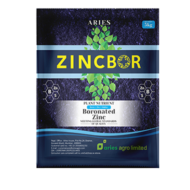 Aries Zincbor plant micronutrient product
