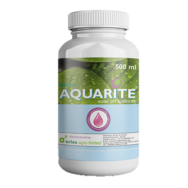 Aries Aquarite aqua microntrient product to balance water pH level