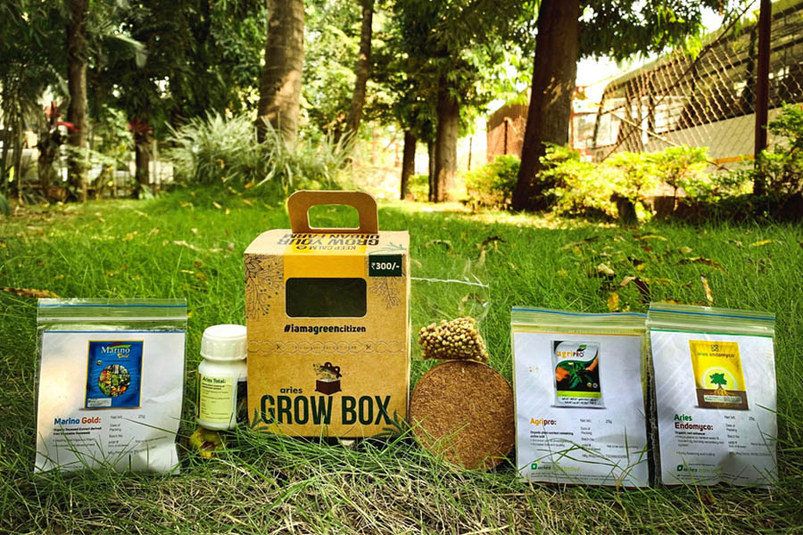 Aries Agro plant grow box kit