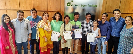 Aries Agro Kids Excellence Award