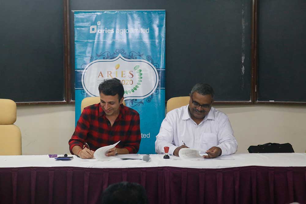 Aries and Muo Signing ceremony with JIO