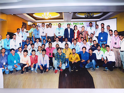 Aries Agro members gathered for Futura event at Patna
