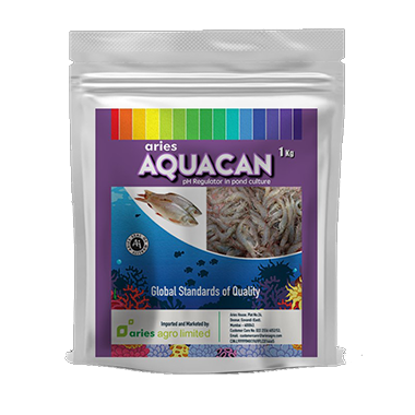 Aries Aquacan Product for pH regulator in Pond culture
