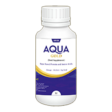Aries Agua Gold Product for pond feed supplements