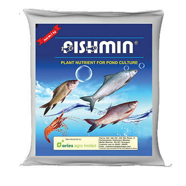 Aries Fishmin Plant nutrient product for pond culture