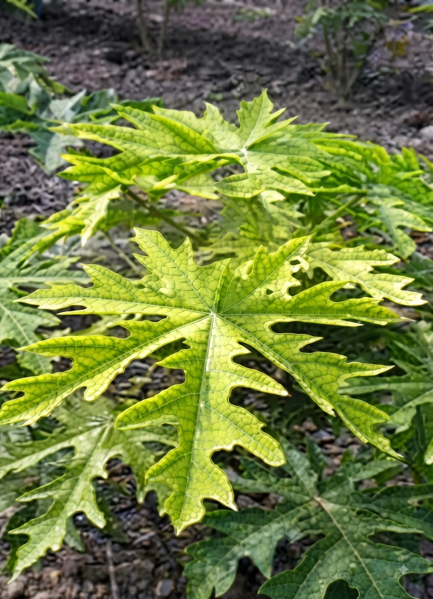 papaya iron