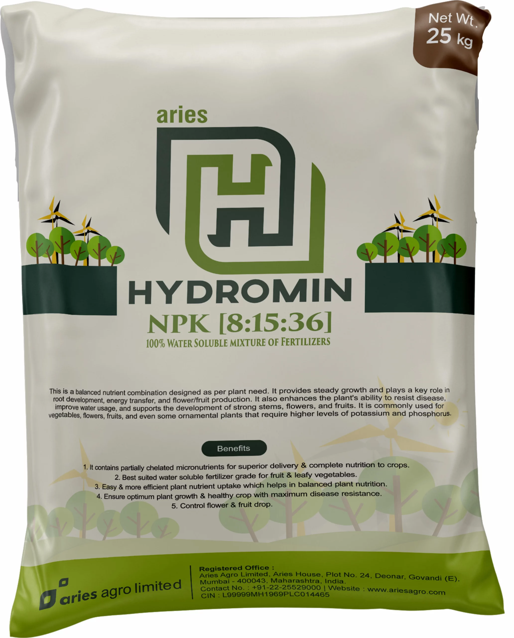 Hydromin npk 8-15-36