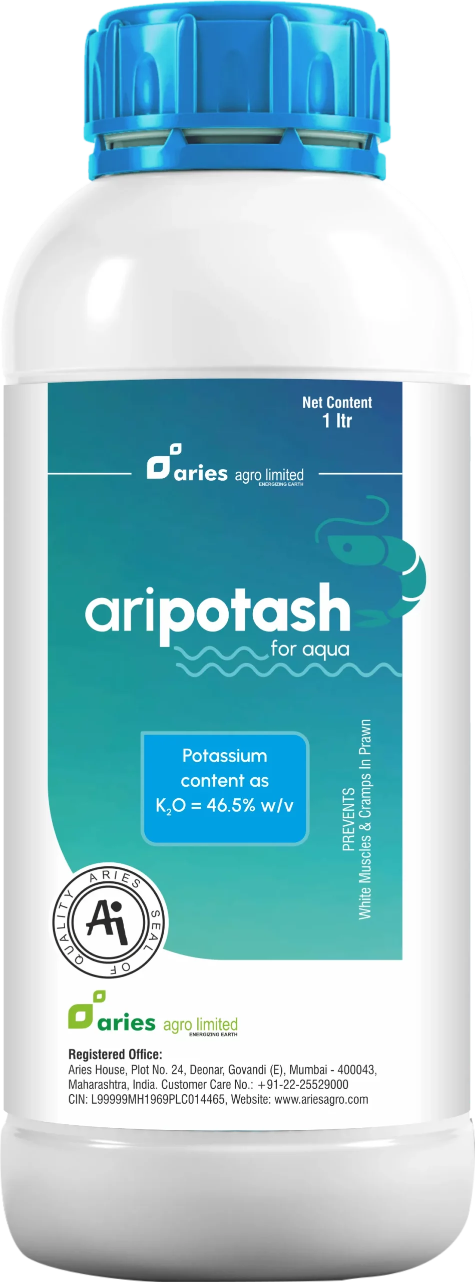 Aripotash for fish