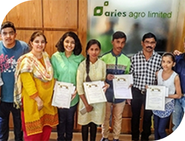 Aries Agro Kids Excellence Award